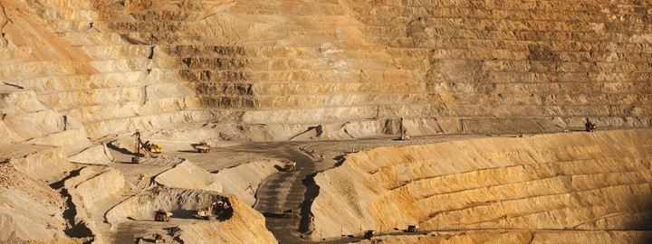 mining site